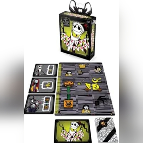 The Nightmare Before Christmas: Making Christmas Card Game Funko NWT - Picture 3 of 3